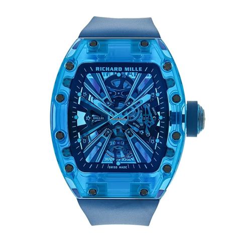 richard mille blue saphire|Richard Mille sapphire price.